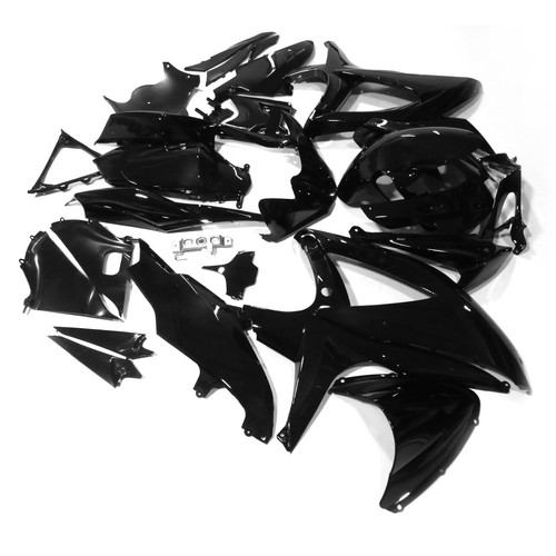 Fairing Kit Fit for Suzuki GSXR600 GSXR750 2008-2010 Injection Glossy Black Body