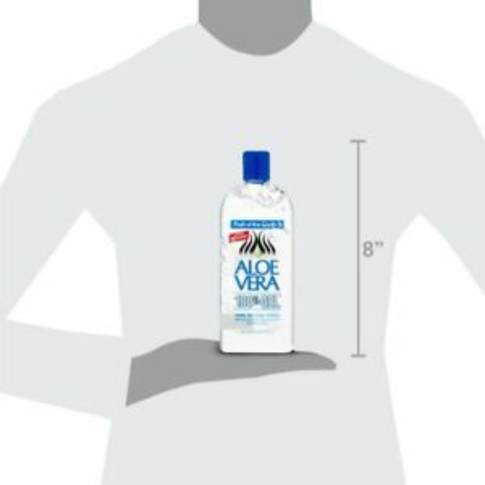 Fruit Of The Earth Aloe Vera 100% Gel, PURE , No Color Added, 12 OZ (2 Pack)