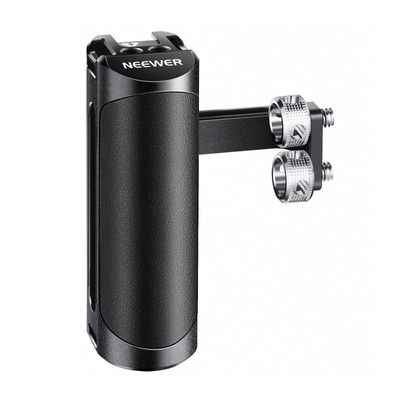 Neewer Universal Side Handle Grip for DSLR Camera Cage with Cold Shoe Mount