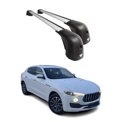 Roof Racks Cross Bars for Maserati Levante 2017-2024 Aluminium 220lb Silver