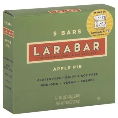 Larabar Apple Pie - Коробка 16 Батончиков Коробка