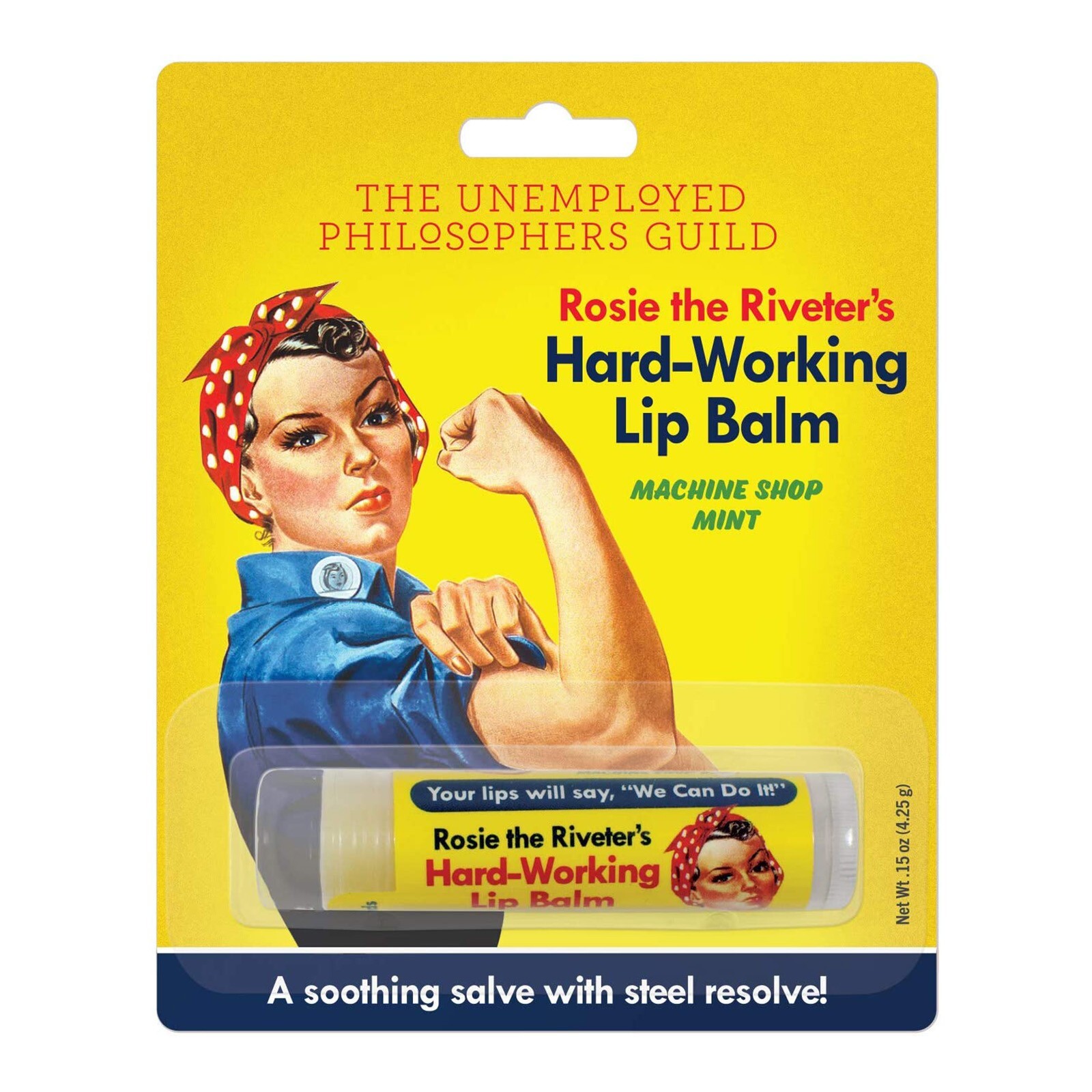 Бальзам для губ Rosie the Riveter Hard Working, НОВЫЙ В НАЛИЧИИ