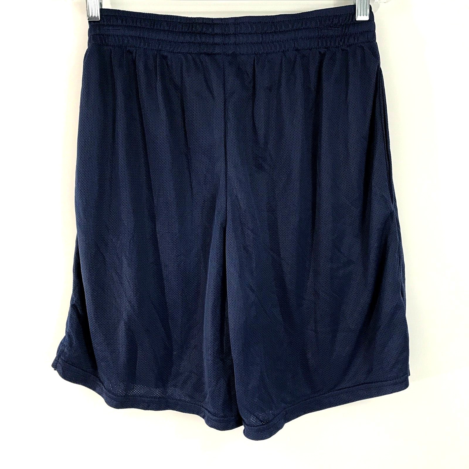 TEAMWORK Chatsworth Swim Team Mens Large 36-38 Mesh Shorts Navy Style 4451 NEW