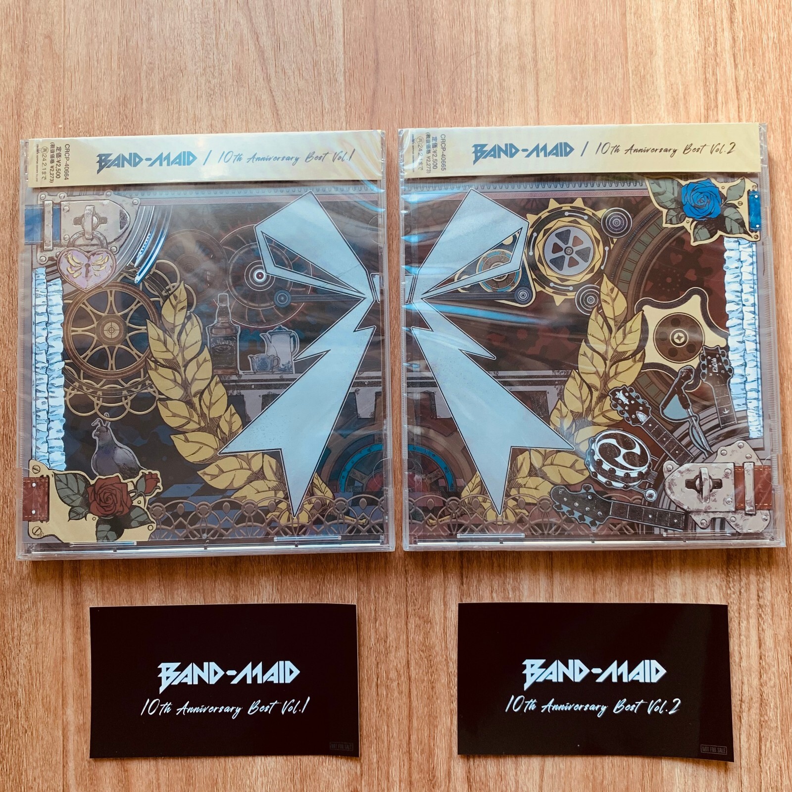 BAND-MAID 10th Anniversary Best Album CD Vol.1 & 2 Set w