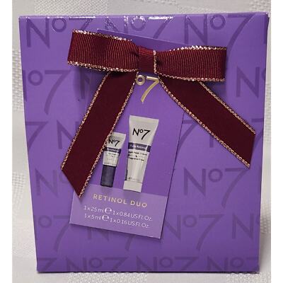 No7 Retinol Duo Gift Set Eye & Night Repair Cream Anti-Aging