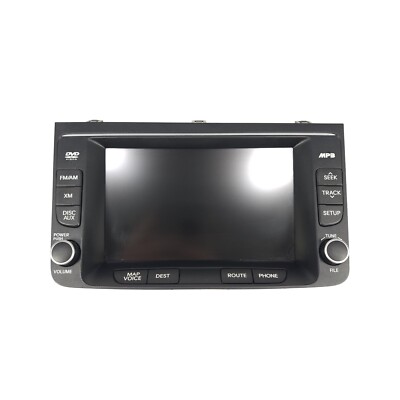 оригинальный 2009-2014 Hyundai Genesis Магнитола навигация дисплей Maps черный Screen Unit