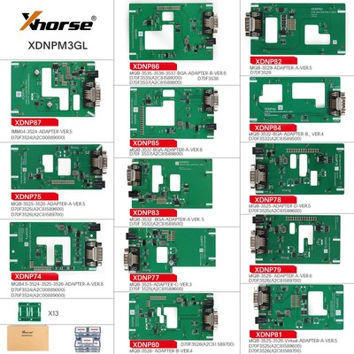 Xhorse Multi-Prog Programmer of VVDI Prog With MQB48 License & MQB48 13 Adapters