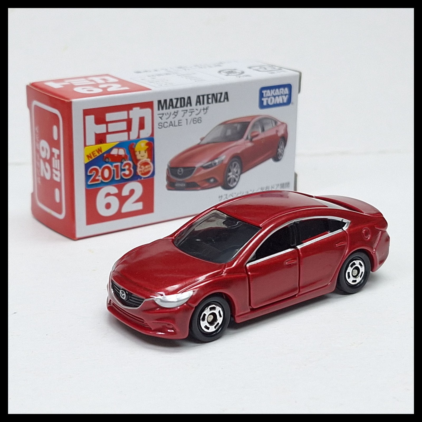 Mazda Atenza ミニカー レッド1/43 ATENZA GJ モデルカー 1/43 -100周年限定モデル-