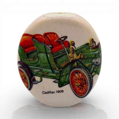 Vintage 70's NIKI Ceramic Smoke Stone - Cadillac 1906