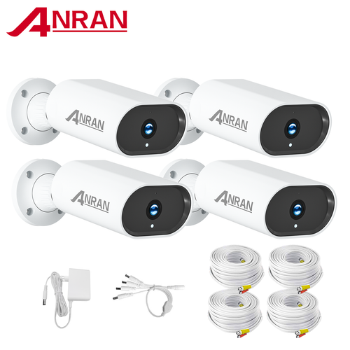ANRAN 2/4X 1080P Security Camera for Outdoor AHD CCTV Surveillance Kit Day Night