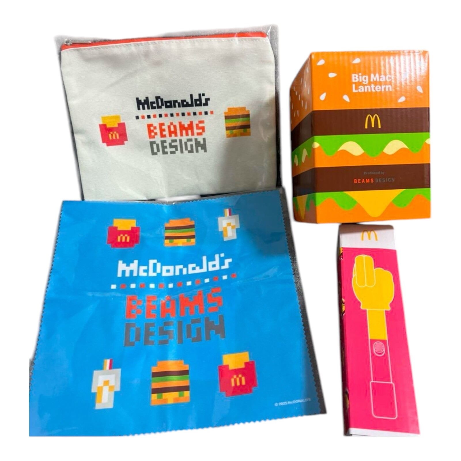 マクドナルド　グッズ　2025 マクドナルド サマーチャンスバッグ 2025 グッズのみ4点 - メルカリ