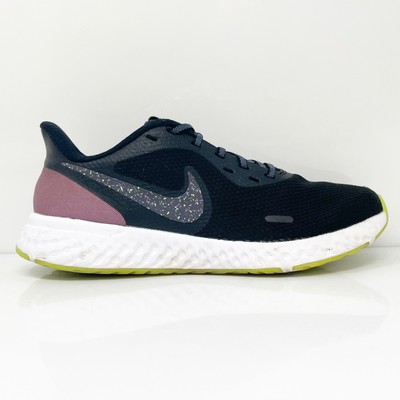 

Nike Womens Revolution 5 SE CD0303-001 Черные кроссовки для бега Размер 8,5, Черный, Revolution 5 SE