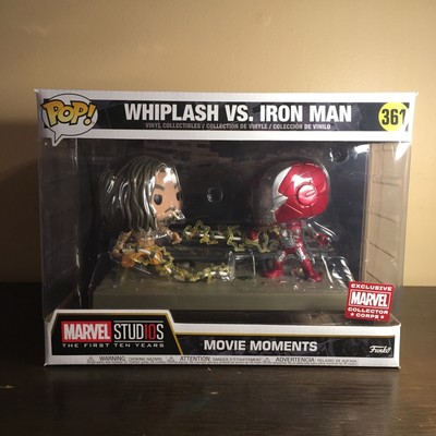 Funko Pop! Movies: Marvel Collector Corps Exclusive- Whiplash Vs Iron Man - New