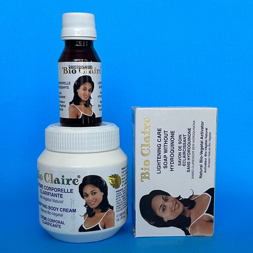 Bio Clair 3pcs Set- (cream 300gr + Soap & Oil)