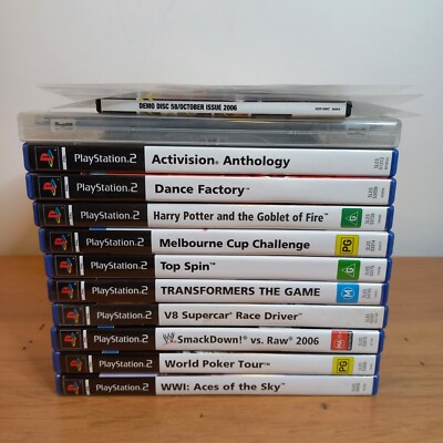 Sony PlayStation 2 - PS2 Video Game Bundle x16 Mixed Bulk Lot PAL 