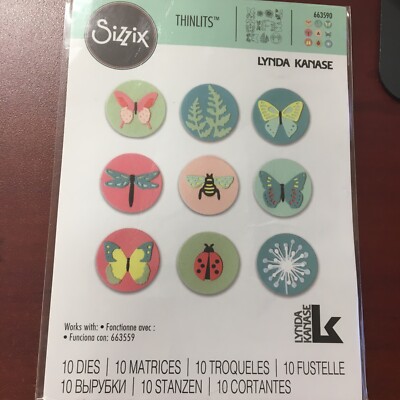 Sizzix Thinlits Tiny Nature Dies, #663580