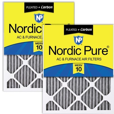 Nordic Pure 24x24x1 Actual Size 23 3/8 x 23 3/8 x 3/4 Furnace ...