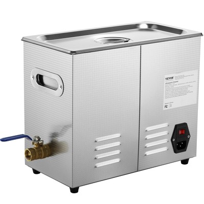 VEVOR 6L Ultrasonic Cleaner with Timer Heating Machine Digital Sonic Cleaner