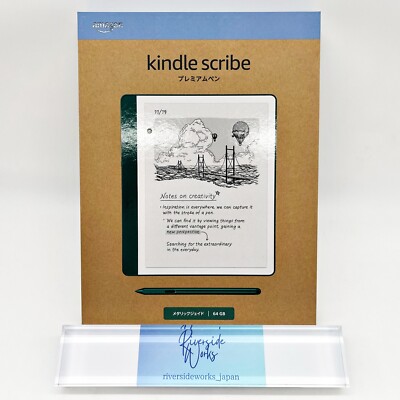 Amazon Kindle Scribe 2024 2nd gen 64GB Jade Green 10.2 inch display Brand New