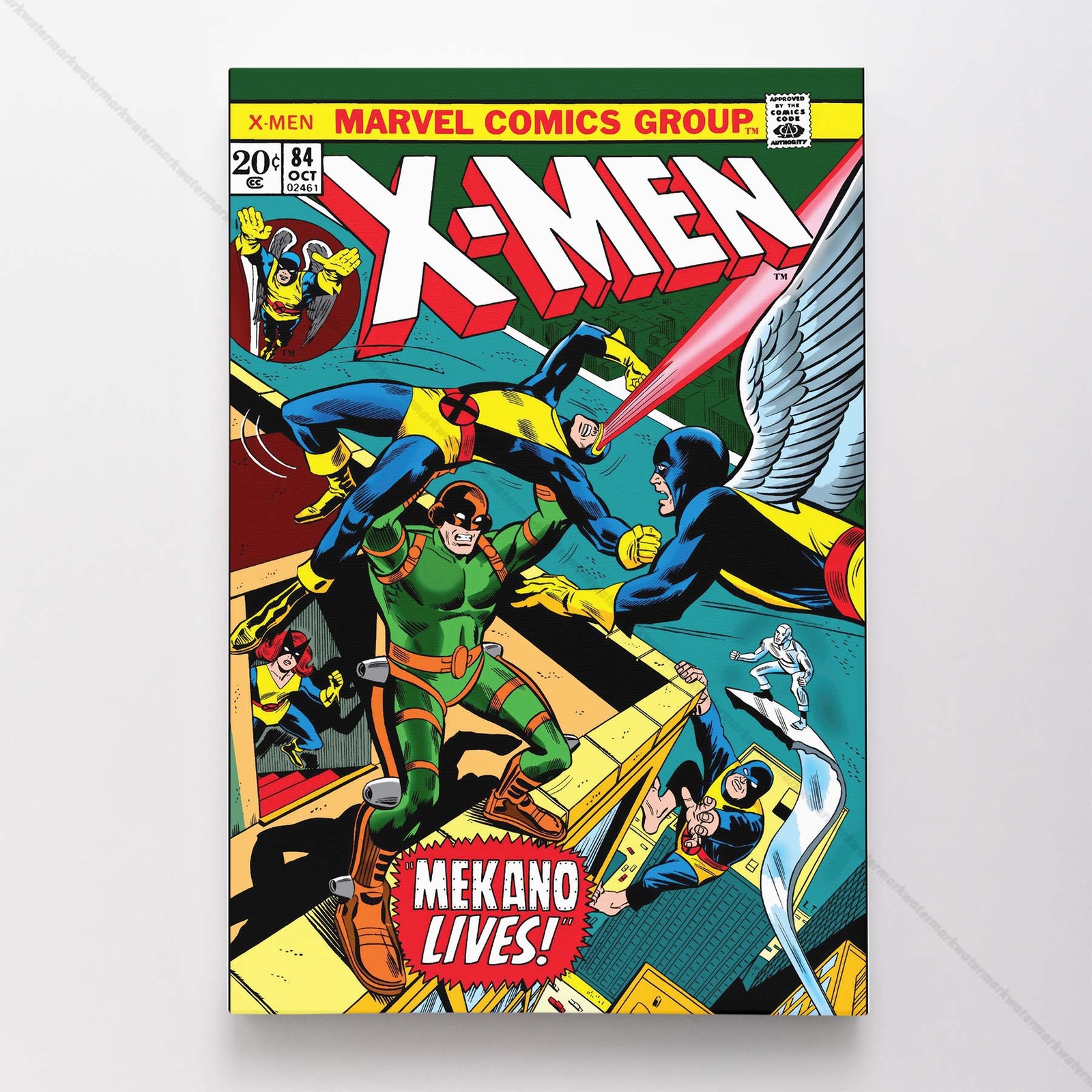 Uncanny X-Men Poster Canvas Vol 1 #84 Xmen Marvel Comic Book Art Print