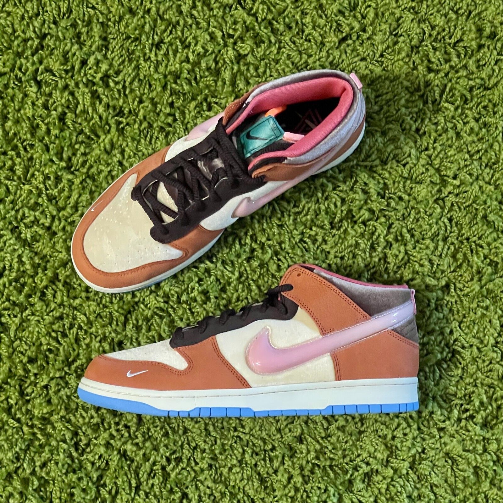 Nike Dunk Mid Social Status Free Lunch Chocolate Milk (2021 Nike Dunk Mid Social Status Free Lunch Chocolate Milk (2021