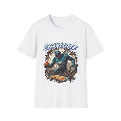 Hive of Horrors - Charlotte Hornets Horror Mashup T-Shirt