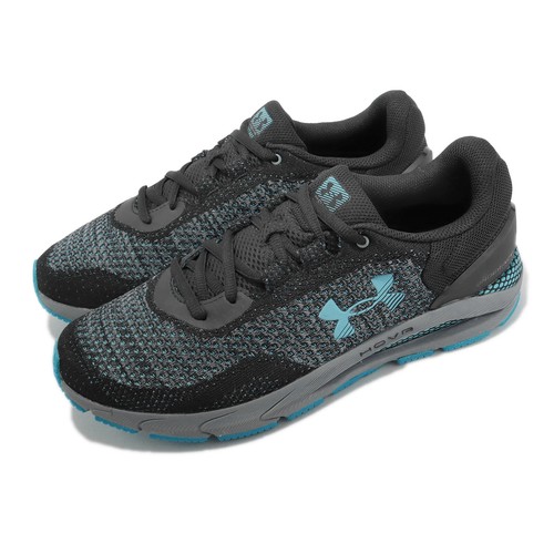 

Under Armour HOVR Intake 6 UA Черный Синий Серый Мужчины Бег Спорт 3026134-002, Hovr Intake 6
