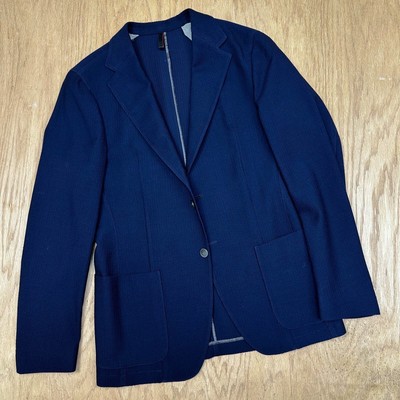 Mens STRELLSON Mandoc Wool Blend Slim Sportcoat Unconstructed Blazer 48 US 38R