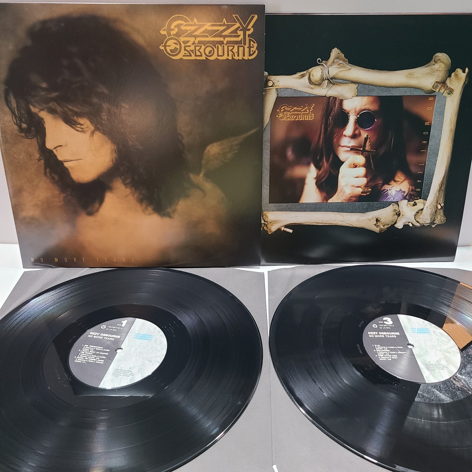 OZZY OSBOURNE No More Tears 2 LP Epic 1991 2025 Poster New