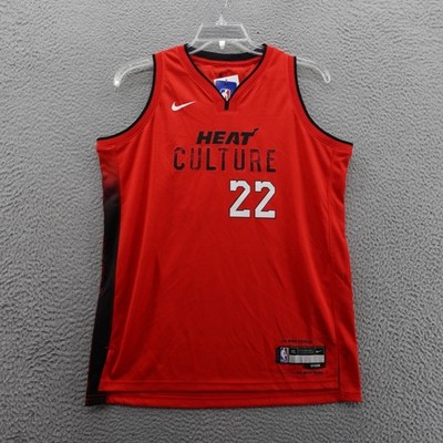 Nike Jimmy Butler Jersey XL Red Basketball Youth Miami Heat City Edition 22