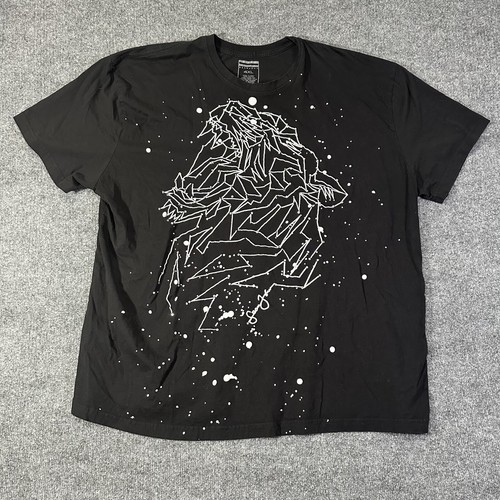 Vintage Y2K Hip Hop Sean Jean Tiger Lion Constellation Tee