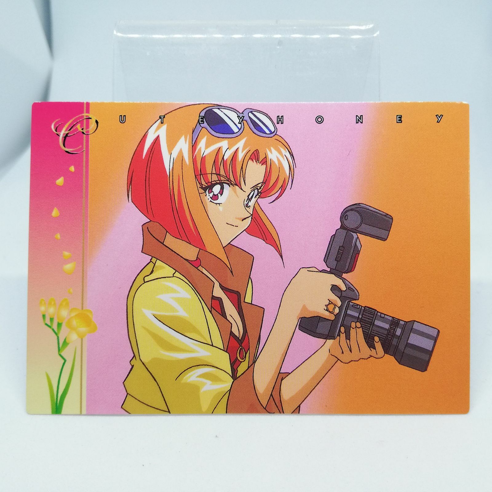 honeyたん Scoop Honey cutey honey f TCG No47 Card Amada 1997 Very Rare