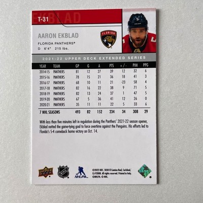 2021 Upper Deck Extended #T-31 Aaron Ekblad Retro
