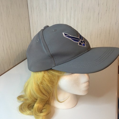 U.S. Air Force Baseball Cap JWM wholesale Inc.  Gray W/blue Embroidery
