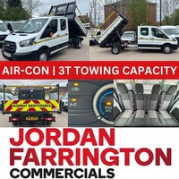 2021 FORD TRANSIT 350 DOUBLE CAB TIPPER RWD DRW ONE STOP ALLOY BODY*MASSIVE SPEC