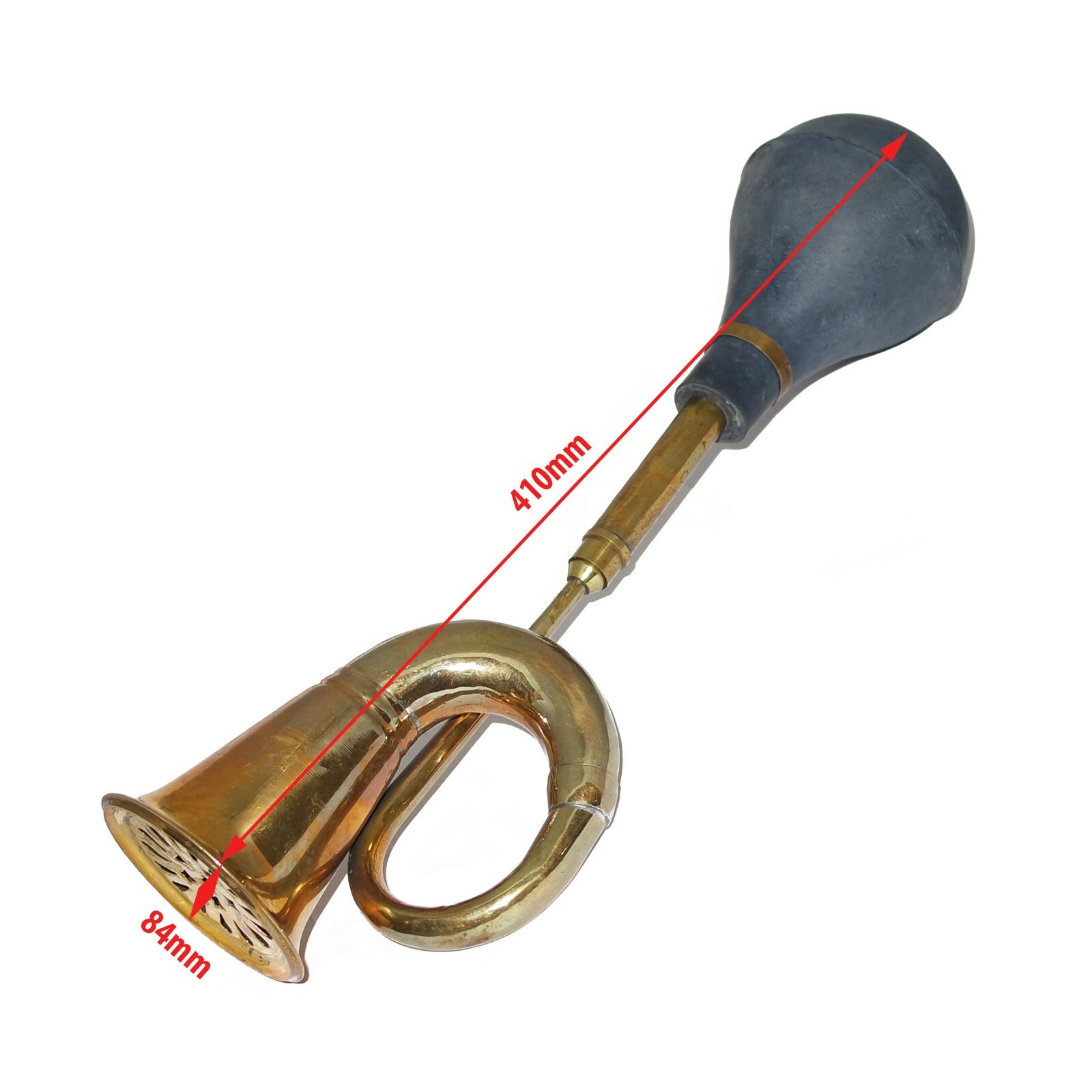 Brass Taxi Horn Car Vintage Look Rubber Bulb Horn Trumpet Loud Sound Bugle  