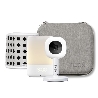 Nanit Travel Light Bundle: Nanit Pro Camera with Portable Flex Stand, Sound +...