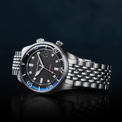 Pre-owned Spinnaker Bradner Automatic Silver Black
