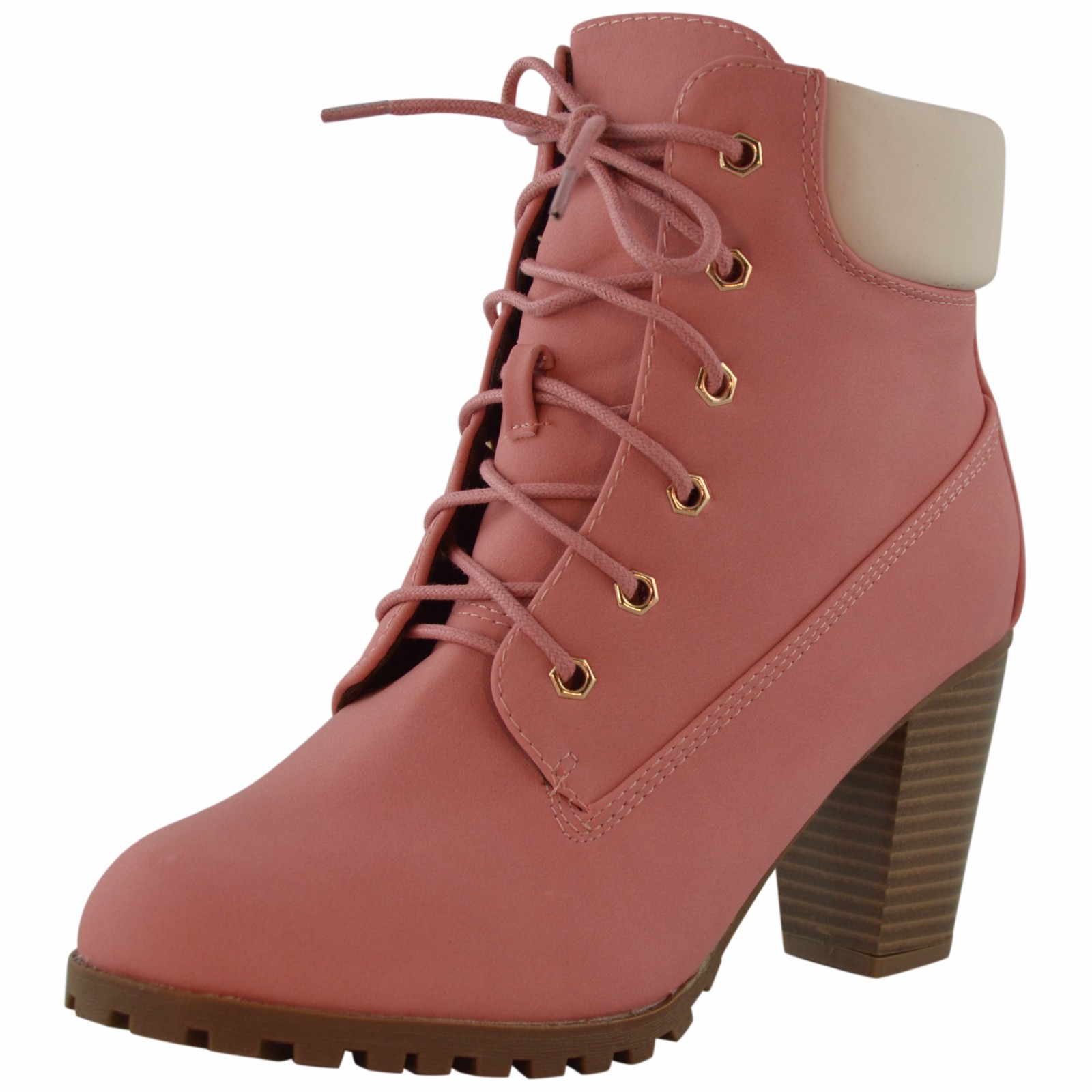 bootie chunky heel