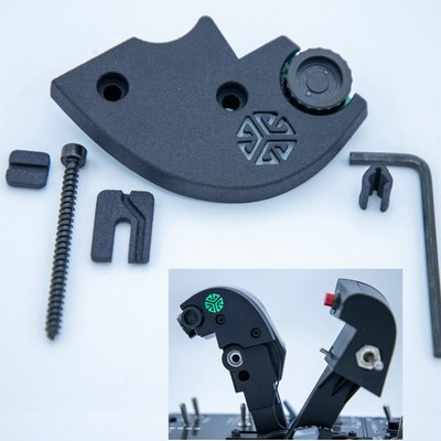For Thrustmaster Hotas Warthog Flight Stick Radar Wheel Mod Modification HYA
