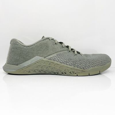

Nike Mens Metcon 4 BQ3088-002 Серые повседневные кроссовки, размер 9,5, Серый, Metcon 4