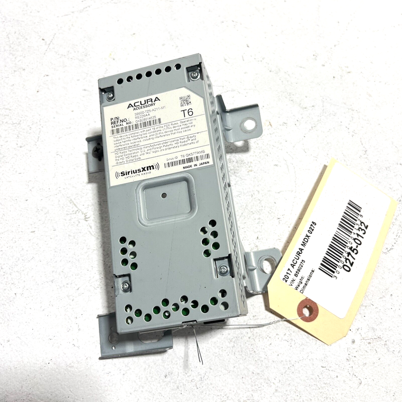Used Acura MDX 2017 Satellite Tuner Control Module Unit OEM