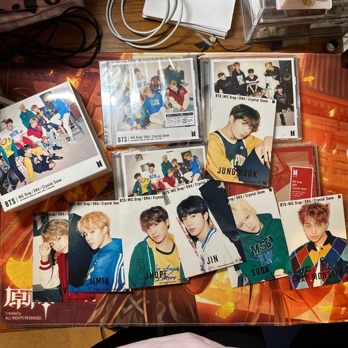 bts MIC Drop DNA Crystal Snowボックス Amazon.com: Mic Drop / DNA / Crystal Snow: Type A