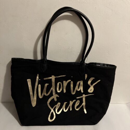 victoria secret canvas tote bag