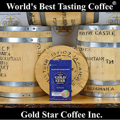 100% Jamaica - Jamaican Blue Mountain - 1 lb - Fire Roasted Hand Crafted Coffee 