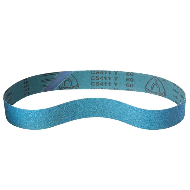 30x Klingspor Gewebe Schleifband SchleifbÃ¤Nder Cs411y Wasserfest 40x680 Mm