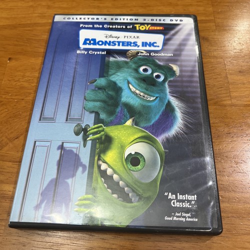 Monsters, Inc. (DVD, 2002, 2-Disc Set, Collectors Edition