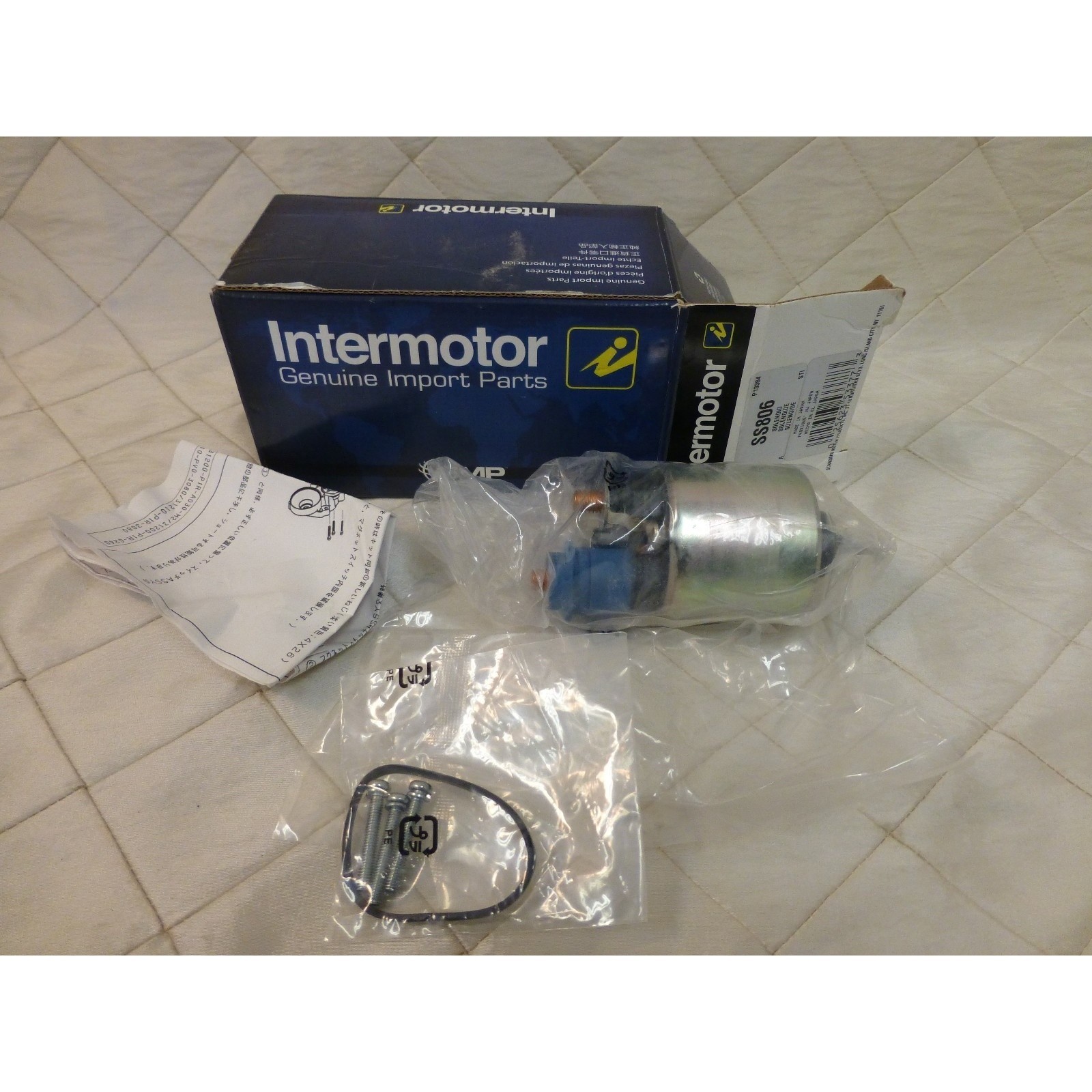 Standard Ignition SS806 Starter Solenoid Intermotor SMP Japan Acura Honda