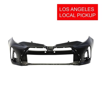 2017-2019 Toyota Corolla SE/XSE Primed Front Bumper Cover TO1000424. CA