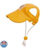 Pet Dog Baseball Cap, Cat Hat, Cat Dog Sun Cap with Ear Holes, Adjustable Puppy Outdoor Sun Hat (Yellow, Large)